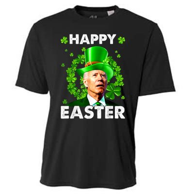 Joe Biden Happy Easter Confused Funny St Patrick's Day Cooling Performance Crew T-Shirt