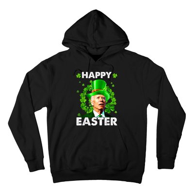 Joe Biden Happy Easter Confused Funny St Patrick's Day Hoodie