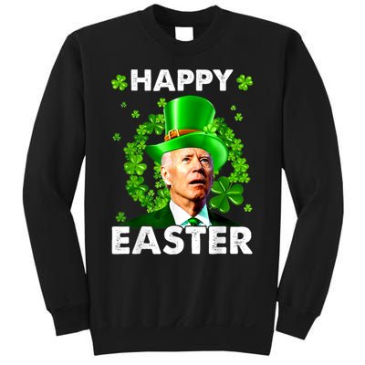 Joe Biden Happy Easter Confused Funny St Patrick's Day Sweatshirt