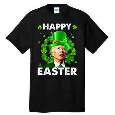 Joe Biden Happy Easter Confused Funny St Patrick's Day Tall T-Shirt