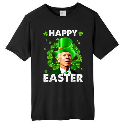 Joe Biden Happy Easter Confused Funny St Patrick's Day Tall Fusion ChromaSoft Performance T-Shirt