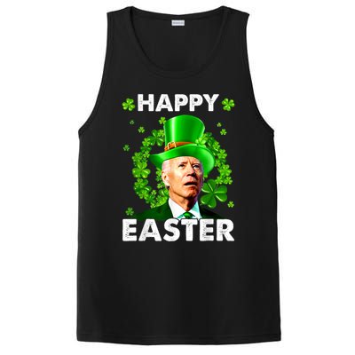 Joe Biden Happy Easter Confused Funny St Patrick's Day PosiCharge Competitor Tank