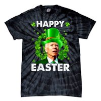 Joe Biden Happy Easter Confused Funny St Patrick's Day Tie-Dye T-Shirt