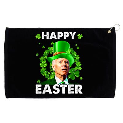 Joe Biden Happy Easter Confused Funny St Patrick's Day Grommeted Golf Towel