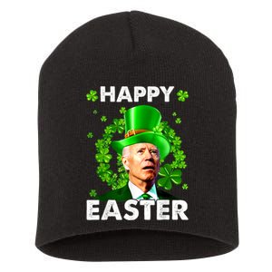 Joe Biden Happy Easter Confused Funny St Patrick's Day Short Acrylic Beanie