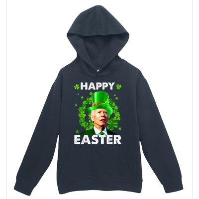 Joe Biden Happy Easter Confused Funny St Patrick's Day Urban Pullover Hoodie