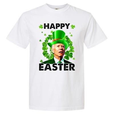 Joe Biden Happy Easter Confused Funny St Patrick's Day Garment-Dyed Heavyweight T-Shirt