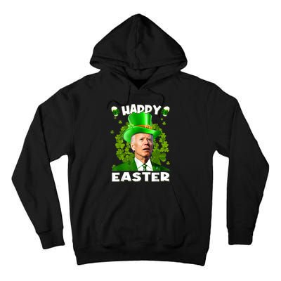 Joe Biden Happy Easter Confused Funny St Patrick's Day Tall Hoodie