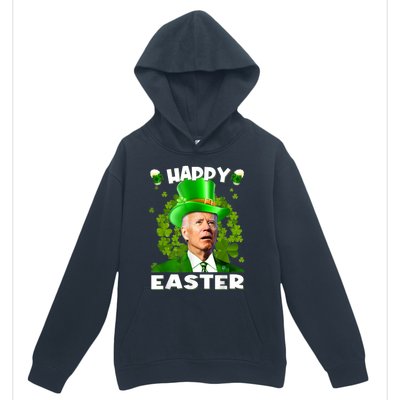 Joe Biden Happy Easter Confused Funny St Patrick's Day Urban Pullover Hoodie