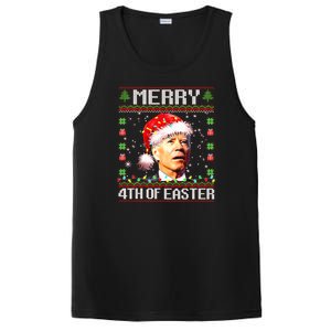 Joe Biden Happy 4th Easter Ugly Christmas Sweater PosiCharge Competitor Tank