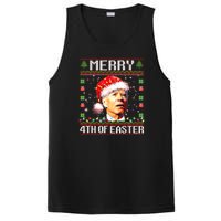 Joe Biden Happy 4th Easter Ugly Christmas Sweater PosiCharge Competitor Tank