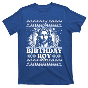 Jesus Birthday Happy Birthday Jesus Ugly Christmas Cool Gift T-Shirt