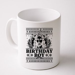 Jesus Birthday Happy Birthday Jesus Ugly Christmas Cool Gift Coffee Mug