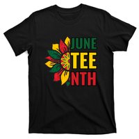 Juneteenth Black History American Flag African T-Shirt