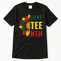 Juneteenth Black History American Flag African Tall T-Shirt