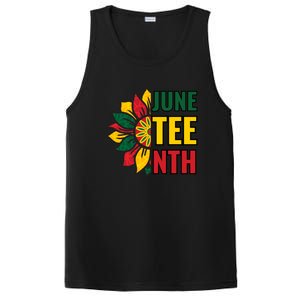 Juneteenth Black History American Flag African PosiCharge Competitor Tank