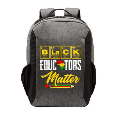 Juneteenth Black History Month Black Educators Matter Funny Gift Vector Backpack