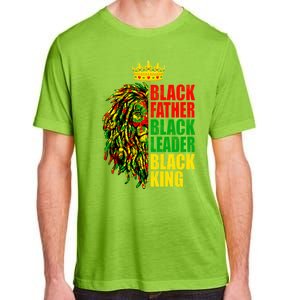 Juneteenth Black History Month Lion Black Father Leader Gift Adult ChromaSoft Performance T-Shirt