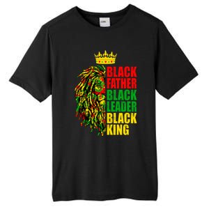 Juneteenth Black History Month Lion Black Father Leader Gift Tall Fusion ChromaSoft Performance T-Shirt