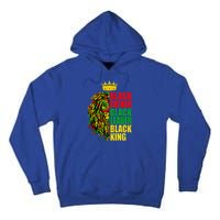 Juneteenth Black History Month Lion Black Father Leader Gift Tall Hoodie