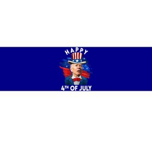 Joe Biden Happy Fourth Of July Gift Usa Flag Memorial Day Great Gift Bumper Sticker