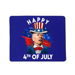 Joe Biden Happy Fourth Of July Gift Usa Flag Memorial Day Great Gift Mousepad