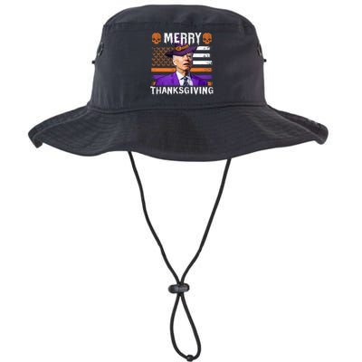 Joe Biden Happy Halloween Shirt Merry Thanksgiving US Flag Legacy Cool Fit Booney Bucket Hat