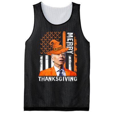 Joe Biden Happy Halloween Shirt Merry Thanksgiving US Flag Mesh Reversible Basketball Jersey Tank