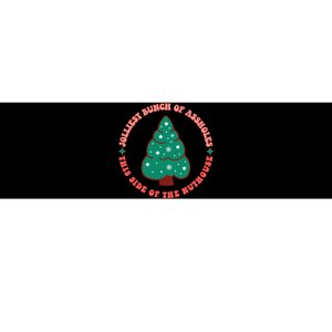 Jolliest Bunch Holiday Graphic Bumper Sticker