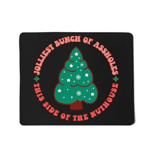 Jolliest Bunch Holiday Graphic Mousepad