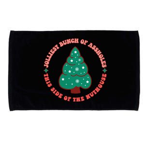 Jolliest Bunch Holiday Graphic Microfiber Hand Towel