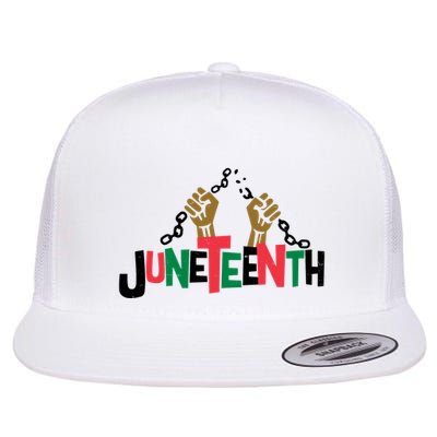 Juneteenth Black History Month Freedom Flatbill Hat