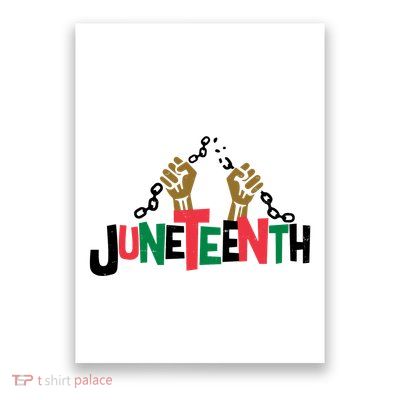 Juneteenth Black History Month Freedom Poster