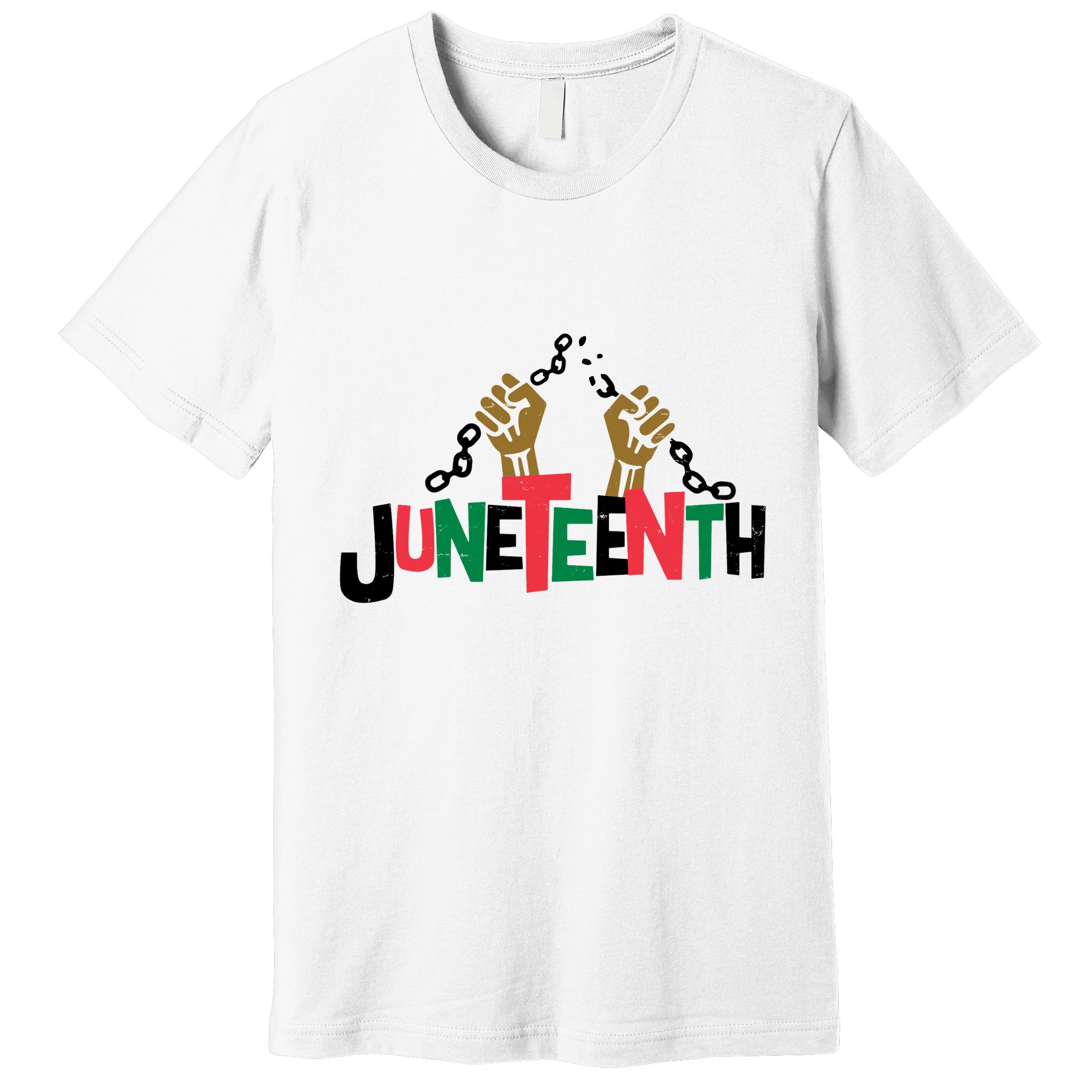 Juneteenth Black History Month Freedom Premium T-Shirt