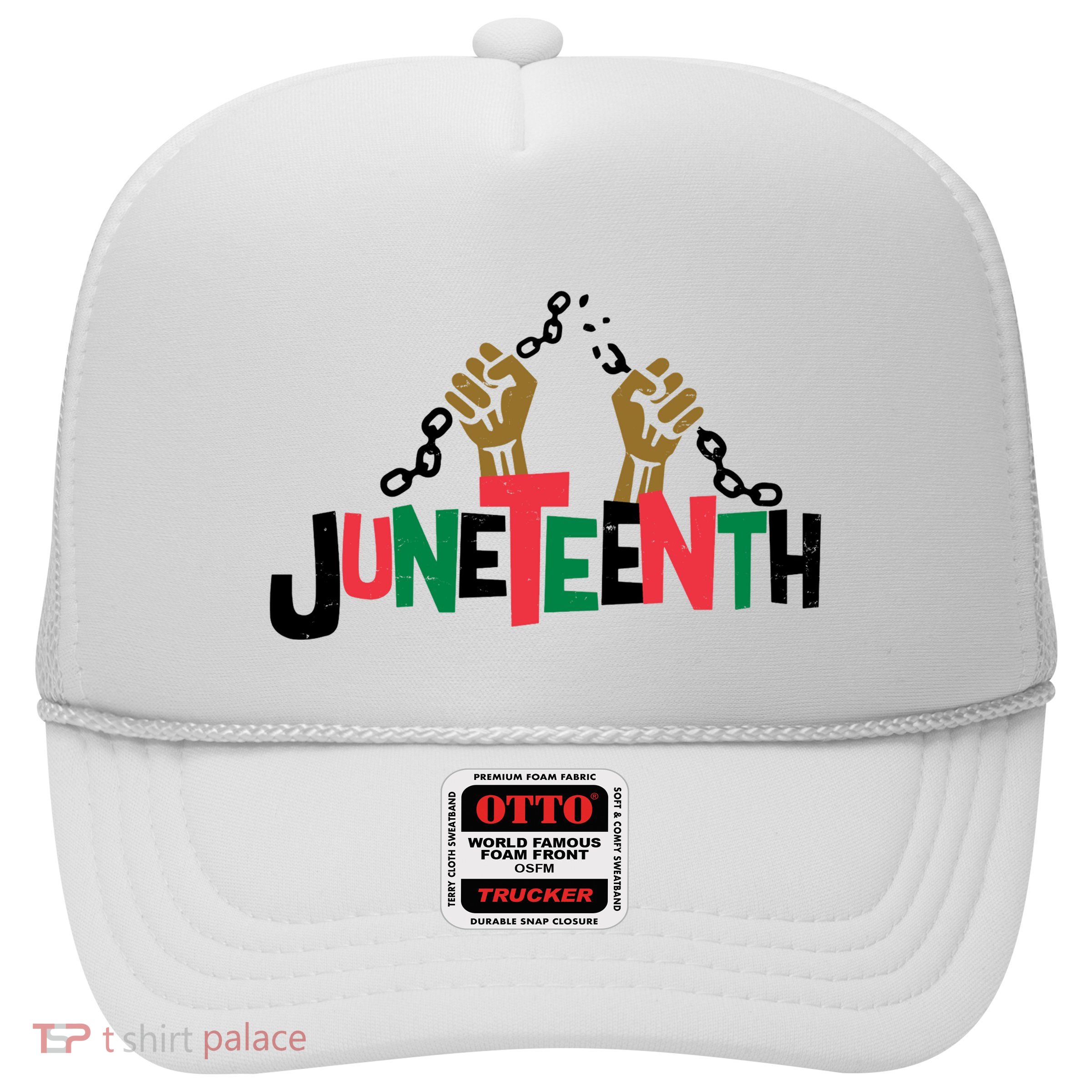 Juneteenth Black History Month Freedom Trucker Hat