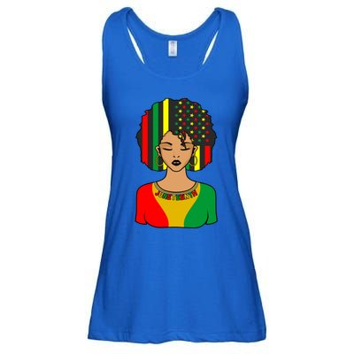 Juneteenth Black History Month Celebration Graphic Cool Gift Ladies Essential Flowy Tank