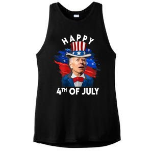 Joe Biden Happy Fourth Of July Funny Gift Usa Flag Memorial Day Cool Gift Ladies PosiCharge Tri-Blend Wicking Tank