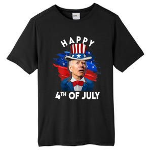 Joe Biden Happy Fourth Of July Funny Gift Usa Flag Memorial Day Cool Gift Tall Fusion ChromaSoft Performance T-Shirt