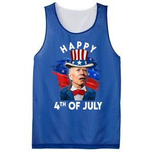 Joe Biden Happy Fourth Of July Funny Gift Usa Flag Memorial Day Cool Gift Mesh Reversible Basketball Jersey Tank