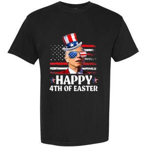 Joe Biden Happy 4th Of Easter Confused 4th Of July  Garment-Dyed Heavyweight T-Shirt