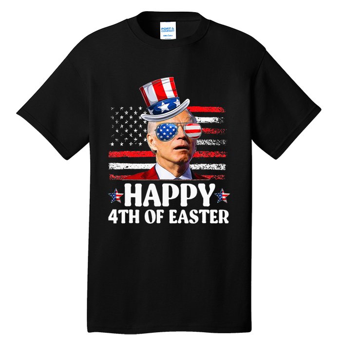 Joe Biden Happy 4th Of Easter Confused 4th Of July  Tall T-Shirt