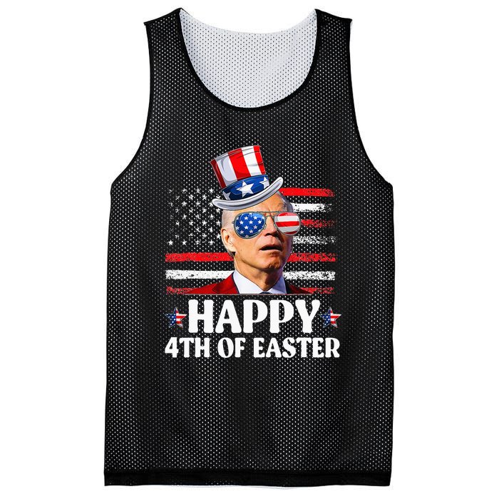 Joe Biden Happy 4th Of Easter Confused 4th Of July  Mesh Reversible Basketball Jersey Tank