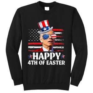 Joe Biden Happy 4th Of Easter Confused 4th Of July  Tall Sweatshirt