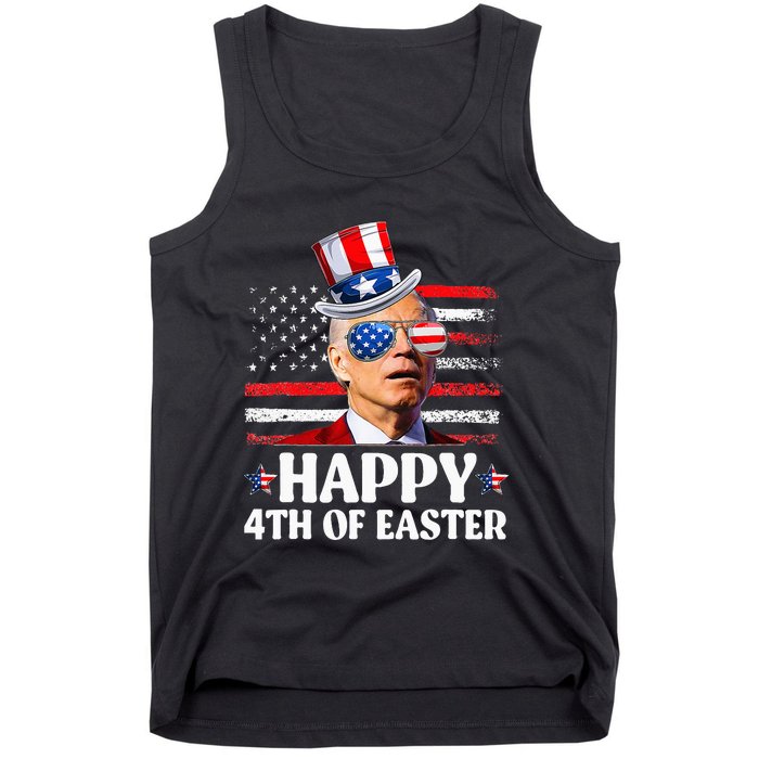 Joe Biden Happy 4th Of Easter Confused 4th Of July  Tank Top