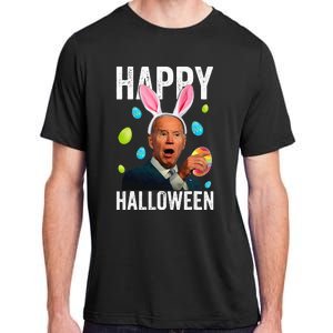 Joe Biden Happy Halloween Bunny Easter Egg Adult ChromaSoft Performance T-Shirt