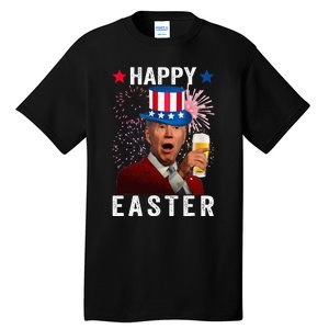 Joe Biden Happy Easter 4th Of July For Funny Independent Day Tall T-Shirt