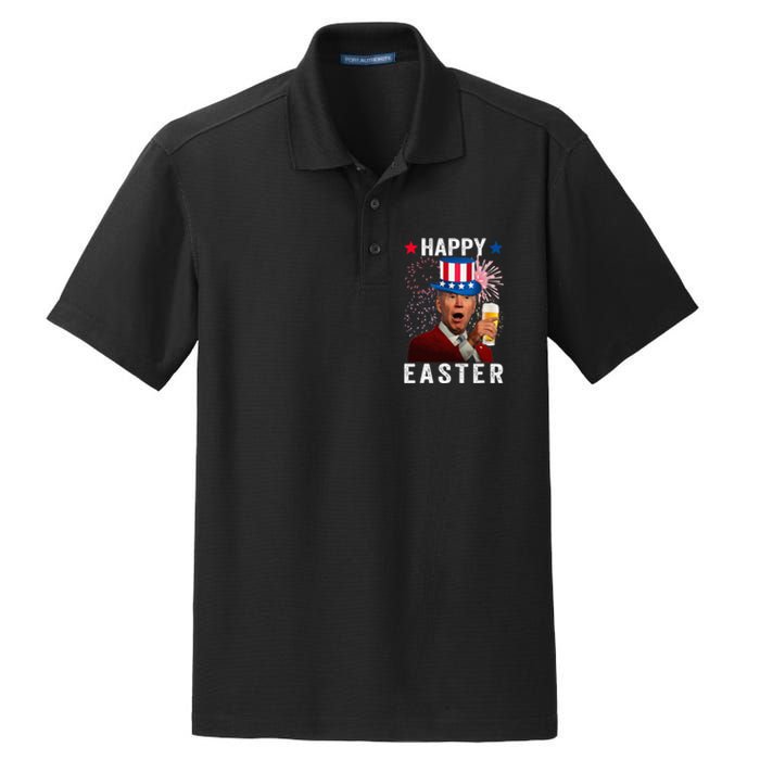 Joe Biden Happy Easter 4th Of July For Funny Independent Day Dry Zone Grid Polo