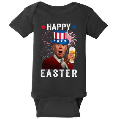 Joe Biden Happy Easter 4th Of July For Funny Independent Day Baby Bodysuit