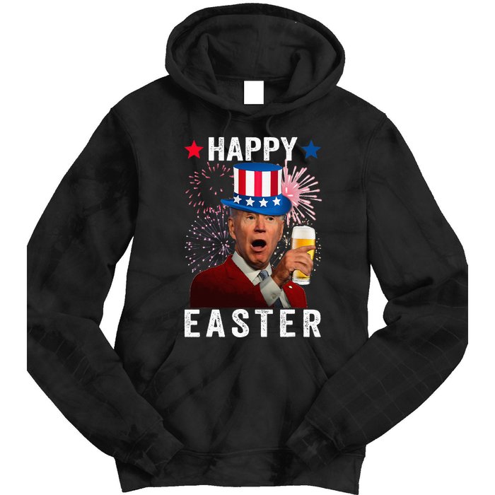 Joe Biden Happy Easter 4th Of July For Funny Independent Day Tie Dye Hoodie