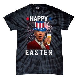 Joe Biden Happy Easter 4th Of July For Funny Independent Day Tie-Dye T-Shirt